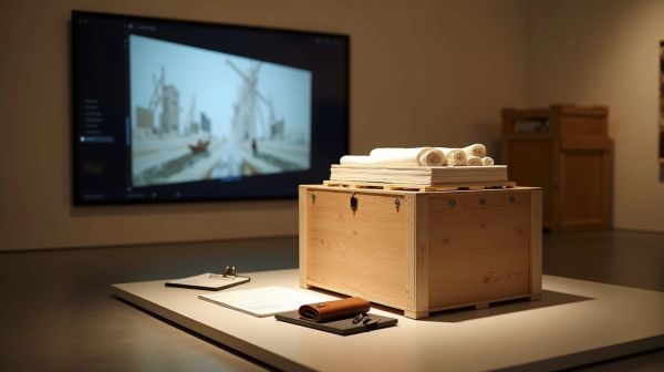 Transporter une œuvre d'art : emballage, assurance et convoyage